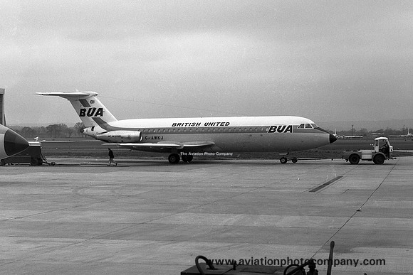 British United Airways BAC 111-408EF G-AWKJ (1969)