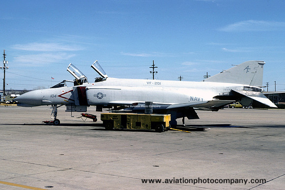 US Navy VF-201 McDonnell F-4N Phantom 151484/AF-104 (1980)