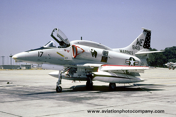 US Marines VMA-214 Douglas A-4M Skyhawk 158419/WE-17 (1977)