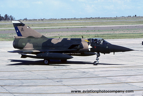 Chilean Air Force GA 8 Dassault Mirage 5MA 713 (2005)