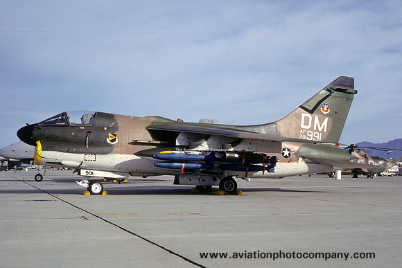 USAF 355 TFW LTV A-7D Corsair 70-0991/DM (1978)