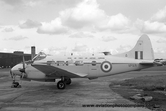 RAF Air Support Command De Havilland Devon C.1 VP971