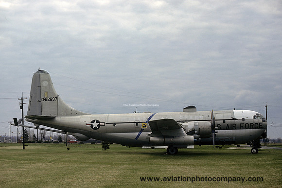 USAF 305 BW Boeing KC-97L Stratofreighter 52-2697 displayed at Grissom AFB (1979)