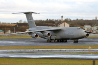 USAF 436/512 AW Lockheed C-5M Super Galaxy 86-0021 at Prestwick (2024)