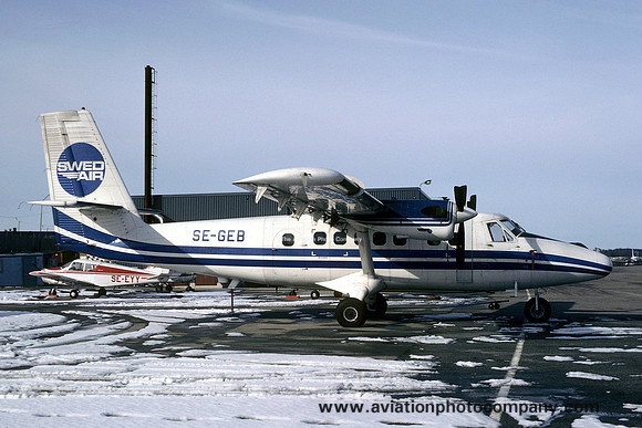 Swedair DHC-6-300 Twin Otter SE-GEB (1978)