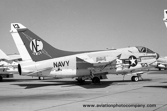 US Navy VA-25 LTV A-7E Corsair 156878/NE-513 (1970)