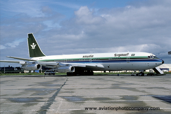 Saudia Saudi Arabian Airlines Boeing 707-368C HZ-HM3 (1987)