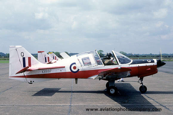 RAF Queens UAS SAL Bulldog T.1 XX697/Q (1987)