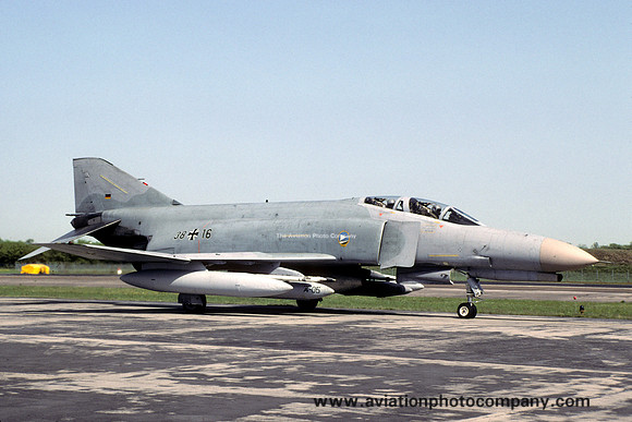 German Air Force JG74 McDonnell F-4F Phantom 38+16 (2003)