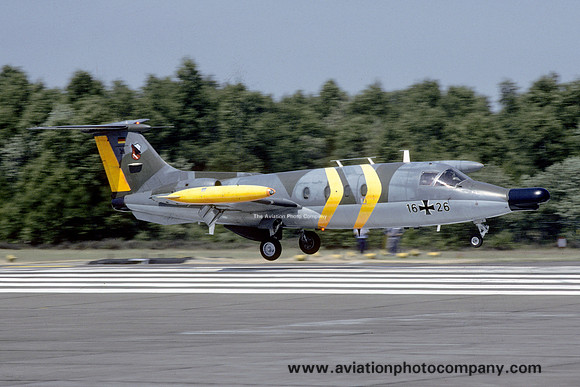 German Air Force JBG32 HFB-320 Hansajet 16+26 (1986)