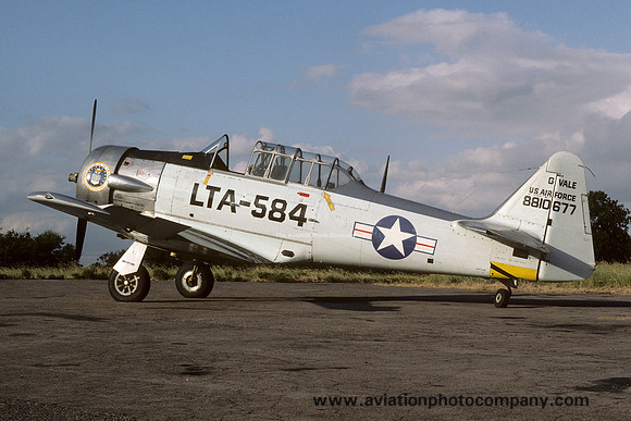North American AT-6C Harvard IIA G-VALE (1984)