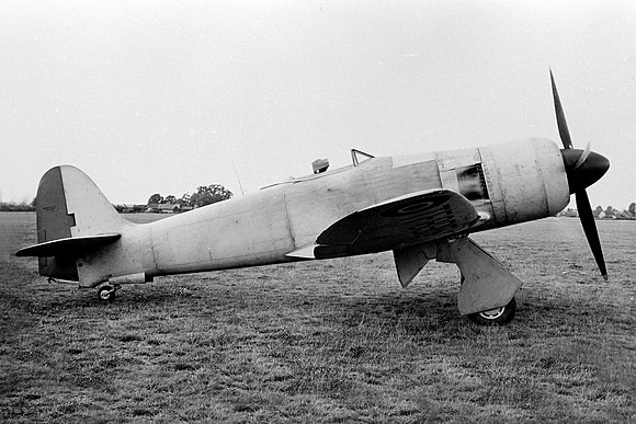 Royal Navy Hawker Sea Fury X TE595 (1946)