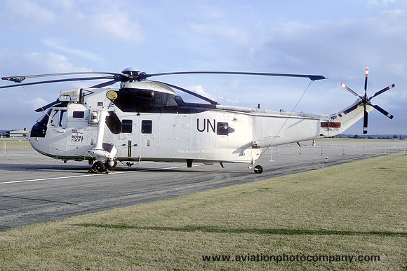 Royal Navy 845 Squadron Westland Sea King HC.4 ZG821/D at the RNAS Yeovilton Air Day (1994)