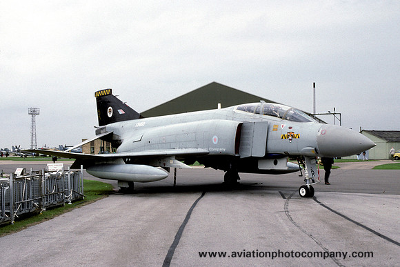 RAF 74 Squadron McDonnell F-4M Phantom FGR.2 XV460 at RAF Coningsby (1994)