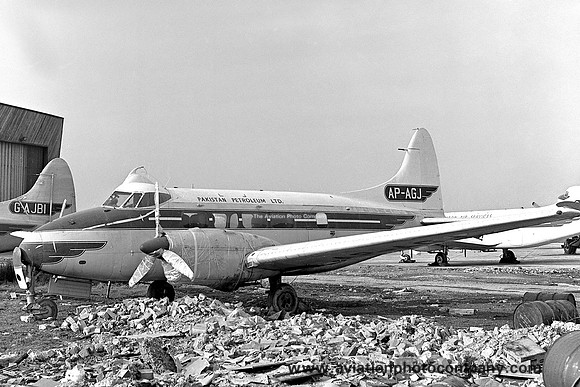 Pakistan Petroleum Ltd De Havilland Dove 2B AP-AGJ