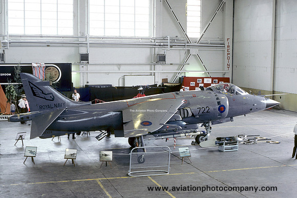 Royal Navy 899 Squadron HS Sea Harrier FRS.1 XZ459/722 (1987)