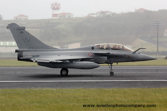 French Air Force 4 EC Dassault Rafale B 340/4-FG at Lajes (2016)