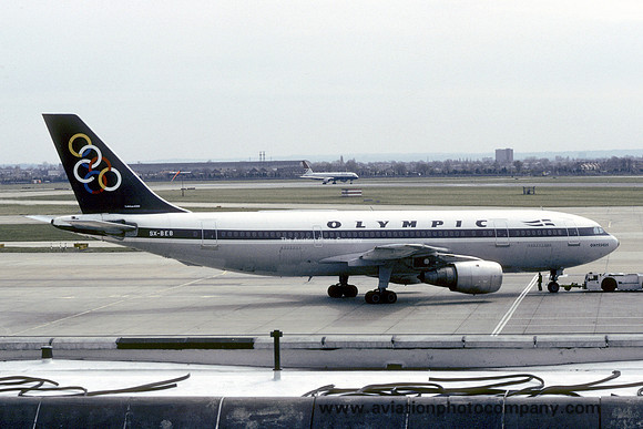 Olympic Airways Airbus A300B4 SX-BEB (1984)
