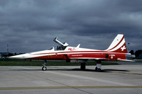 Swiss Air Force Patriuille Suisse Northrop F-5E Tiger J-3084 at RIAT Fairford (2004)