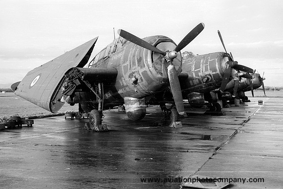 Royal Navy AHU Abbotsinch Grumman Avenger AS.4 XB328 (1960)