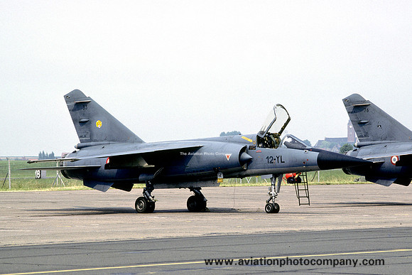 French Air Force EC12/1 Dassault Mirage F.1C 33/12-YL (1989)