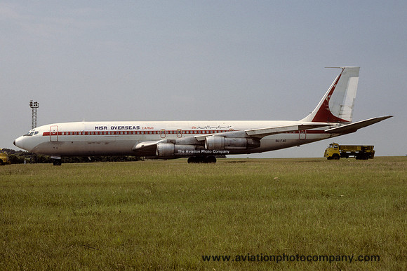 Misr Overseas Cargo Boeing 707-300C SU-FAC (1984)