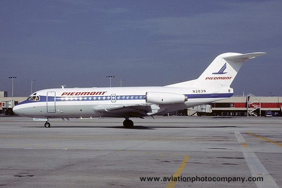 Piedmont Fokker F-28-1000 Fellowship N283N (1984)