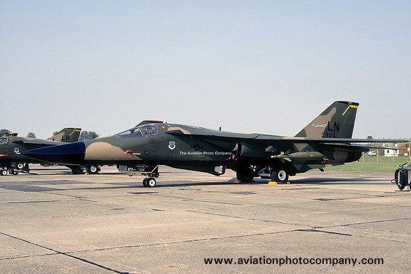 USAF 48 FW 493 FS General Dynamics F-111F Aardvark 70-2373/LN (1992)