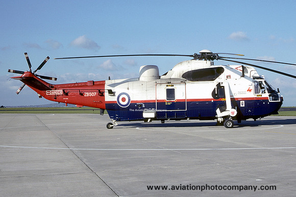 Royal Aircraft Establishment Westland Sea King 4 ZB507 (1986)