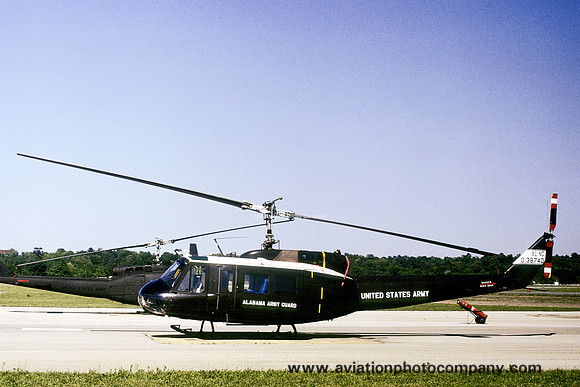 US Army Alabama ArNG Bell UH-1B Iroquois 63-8740 (1979)