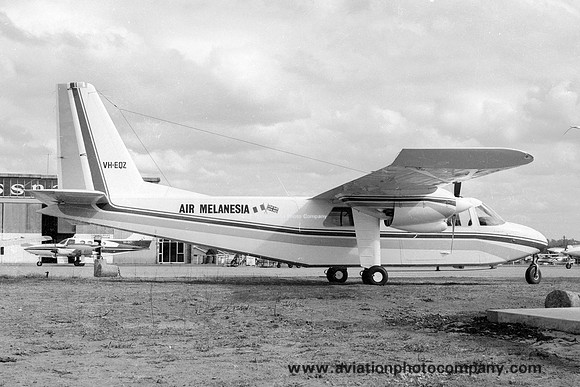 Air Melanesia Britten-Norman BN-2A-26 Islander VH-EQZ (1970)