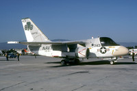 US Navy VS-41 Lockheed S-3A Viking 159735/RA-743 at NAS Moffett Field (1980)
