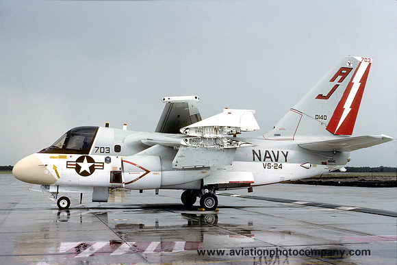 US Navy VS-24 Lockheed S-3A Viking 160140/AJ-703 (1976)