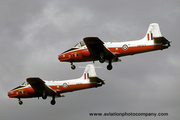 RAF CFS Hunting Jet Provost T.5A XW353 (1985)