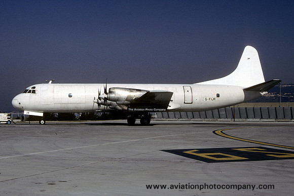 Unmarked Lockheed Electra G-FIJR (1998)