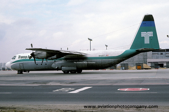 Trans International Airlines Lockheed L-100-30 Hercules N10ST (1979)
