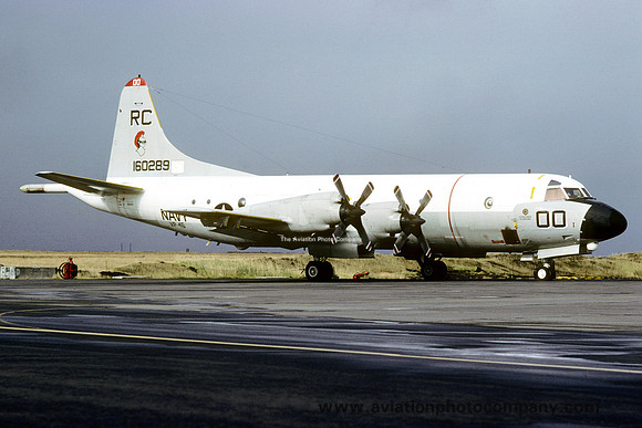 US Navy VP-46 Lockheed P-3C Orion 160289/RC00 at Keflavik (1980)