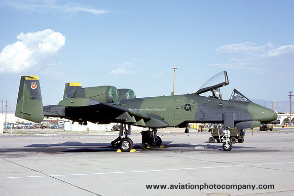 USAF 355 TFW 357 TFS Fairchild A-10A Thunderbolt 78-0681/DM (1980)