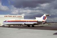 United Airlines Boeing 727-22C N7411U