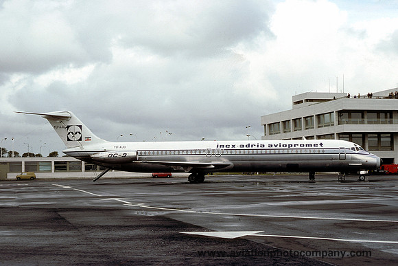 Inex Adria Douglas DC-9-51 YU-AJU (1977)
