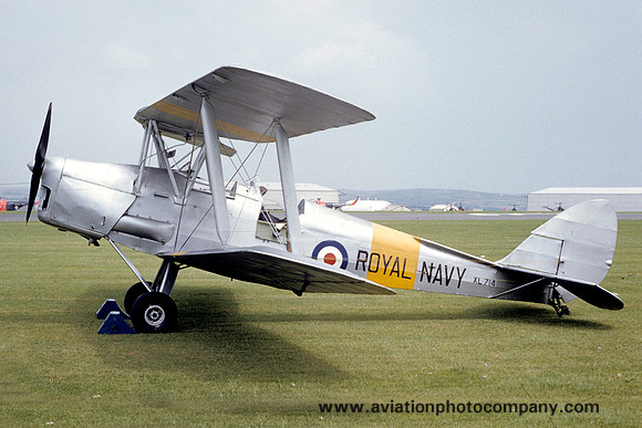 Royal Navy De Havilland Tiger Moth XL714