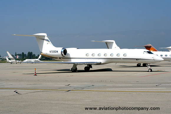 Istithmar World Aviation Gulfstream G500 N709DW at Geneva (2008)