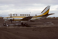 Beech 100 King Air LN-KCK at Reykjavik