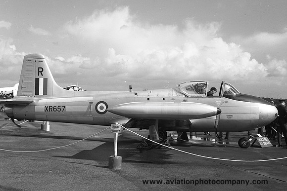 RAF 6 FTS Hunting jet Provost T.4 XR657/R (1965)