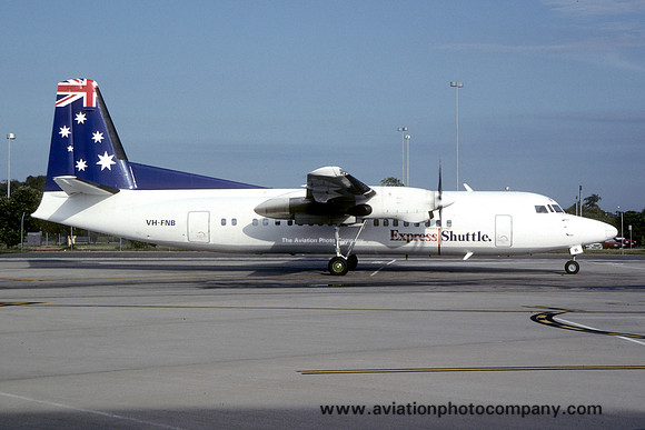 Ansett Express Shuttle Fokker 50 VH-FNB (1993)