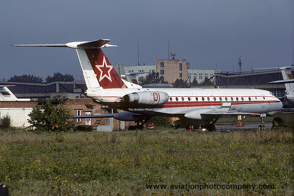 Soviet Air Force Tupolev Tu-134A "01" (1993)