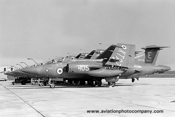 Royal Navy 800 Squadron Blackburn Buccaneer S.2 XT271/E105
