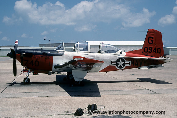 US Navy TAW-4 Beech T-34C Mentor 160940/G-740 (1999)
