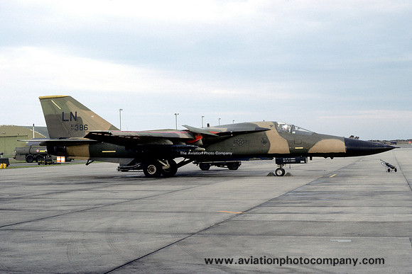 USAF 48 TFW 493 TFS GD F-111F 70-2386/LN (1983)