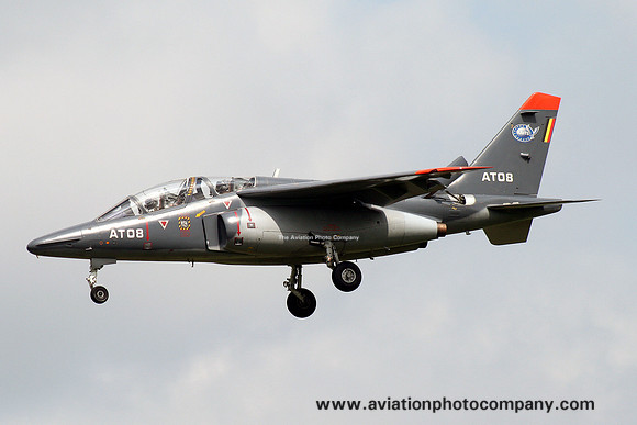 Belgian Air Force AJeTS Dassault Alphajet AT08 at Kleine Brogel (2013)